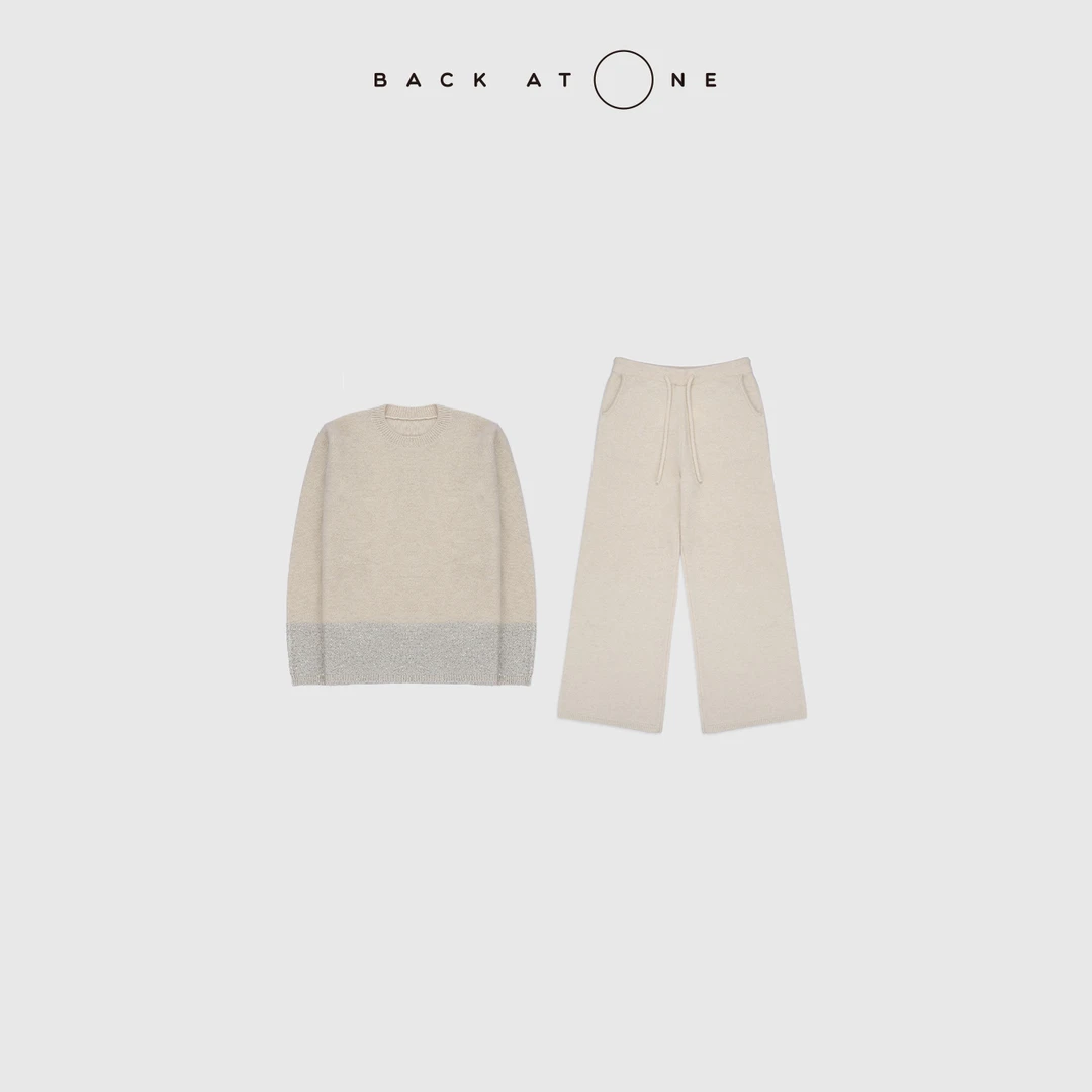 BACKATONE“法式秘境系列”羊绒针织衫套装 BFF-6AK563H/6AK564H-K