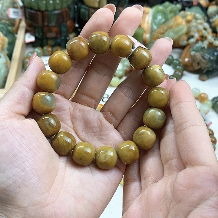 未镶嵌手链透闪石质玉