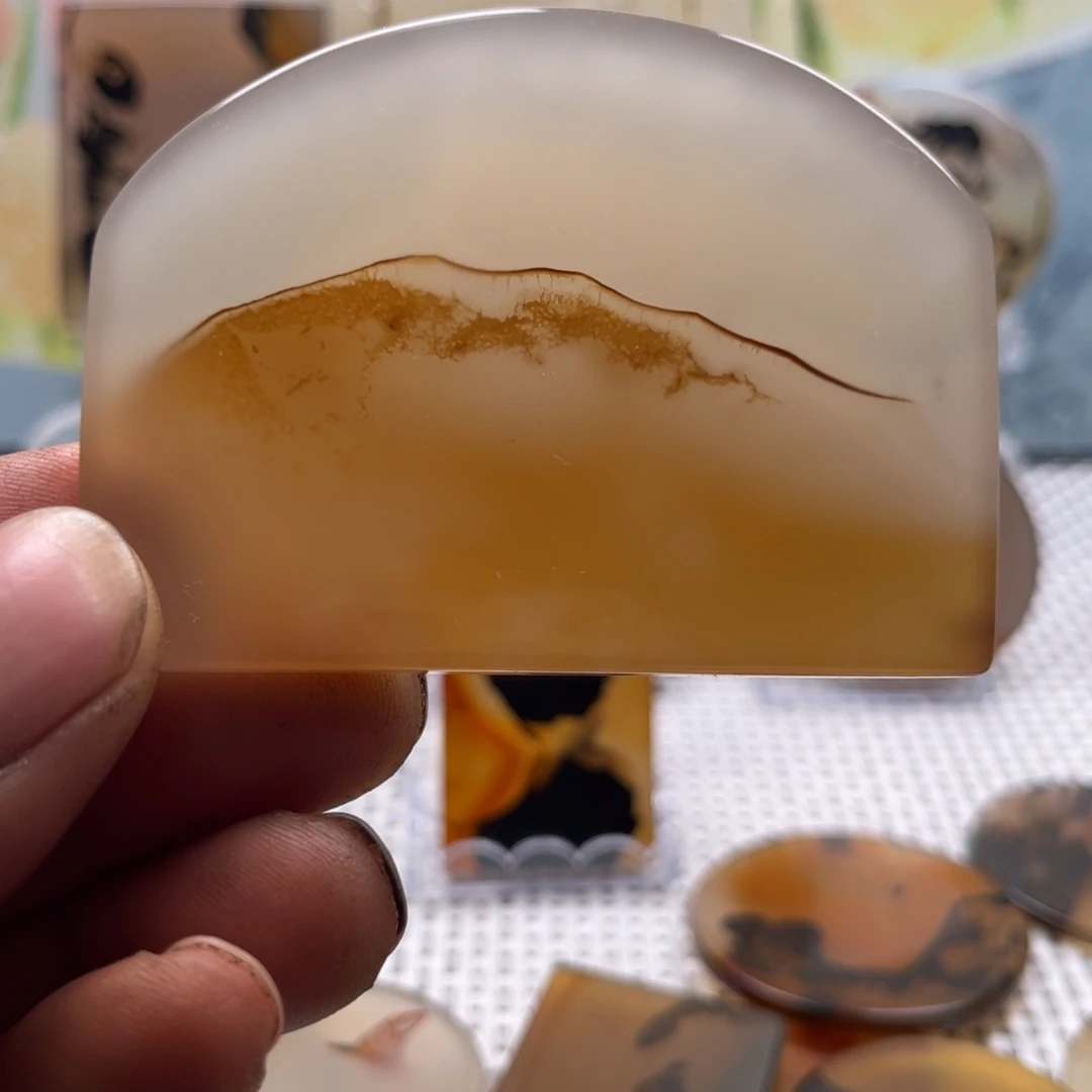 玛瑙/玉髓未镶嵌颈饰