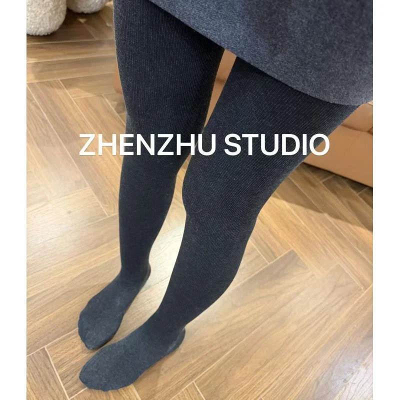 K5 绒毛感外穿打底显瘦加绒连裤袜子 EK0501