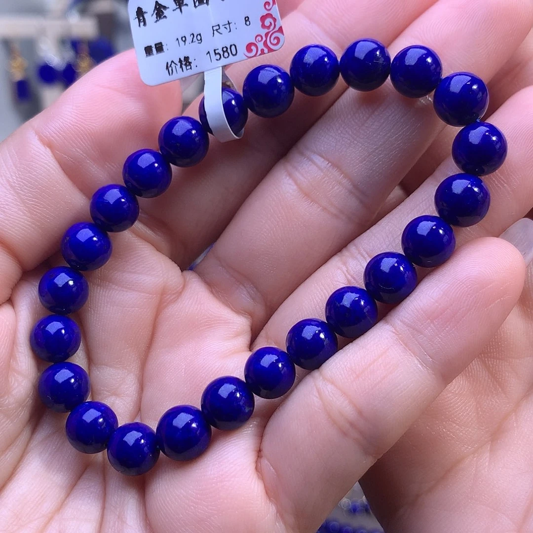 J***、青金石未镶嵌8m手串