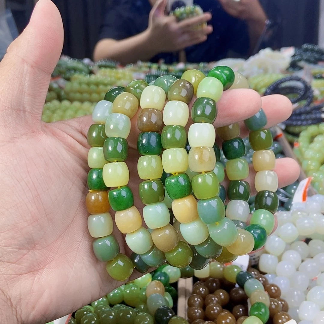 未镶嵌手串和田玉纯天然卡12多宝多样性发一
