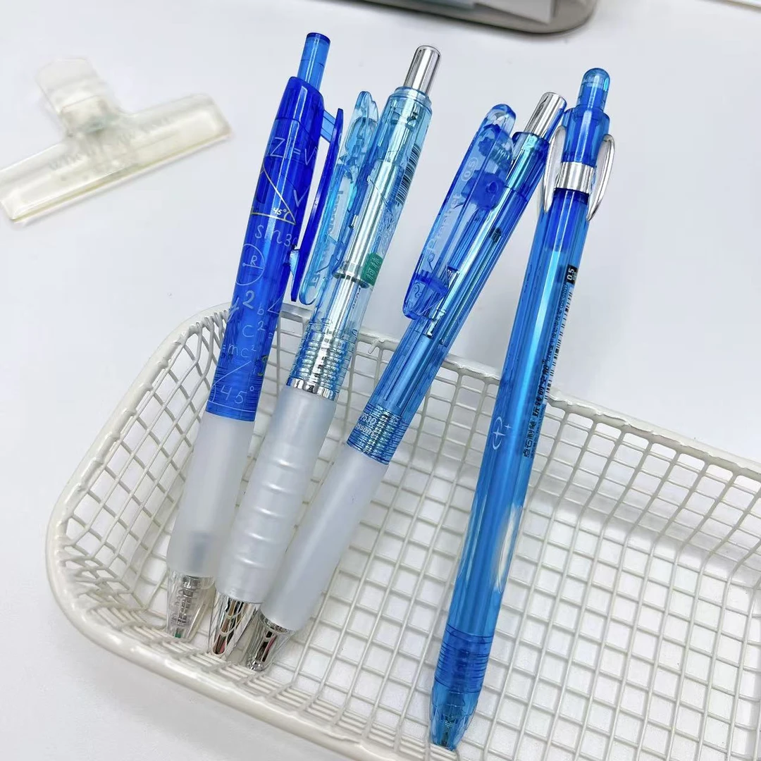 【黑墨/4支】F02蓝杆,玩转/天使/繁花/理工..掉封蜡不售后