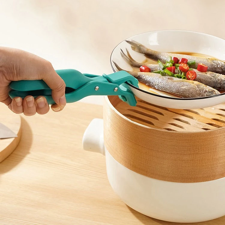 防烫夹取碗夹厨房 耐高温硅胶耐用工具家用适用防烫手防滑夹防热