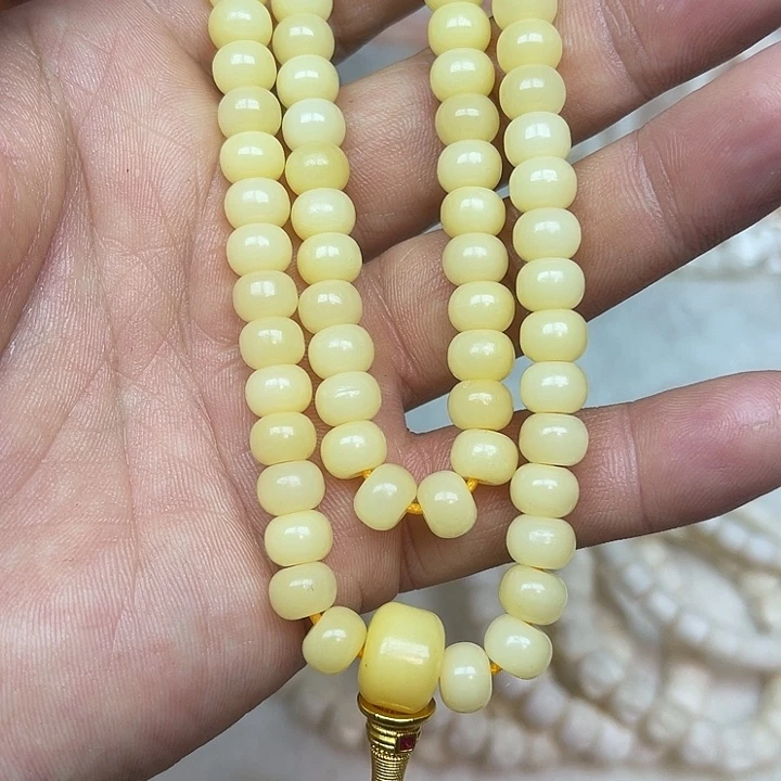 河***车驼骨手串/手链驼牙卡8精工108