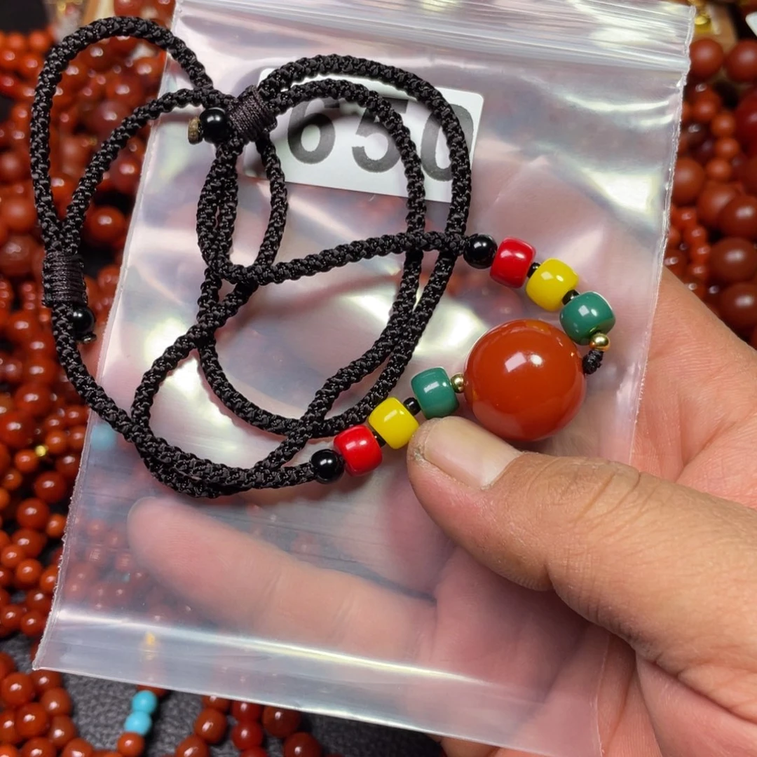 南红玛瑙手链未镶嵌B***y
