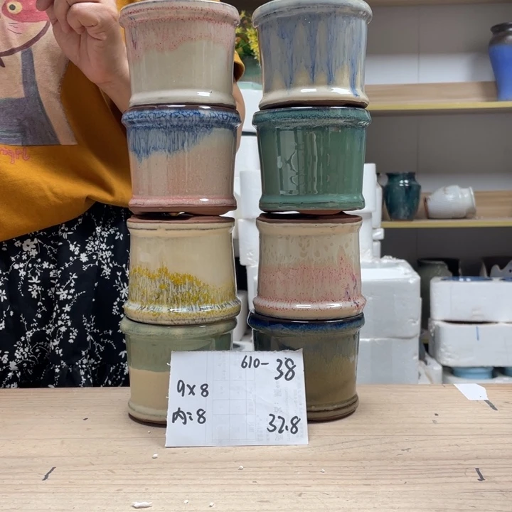 紫砂花盆多肉花盆微瑕38