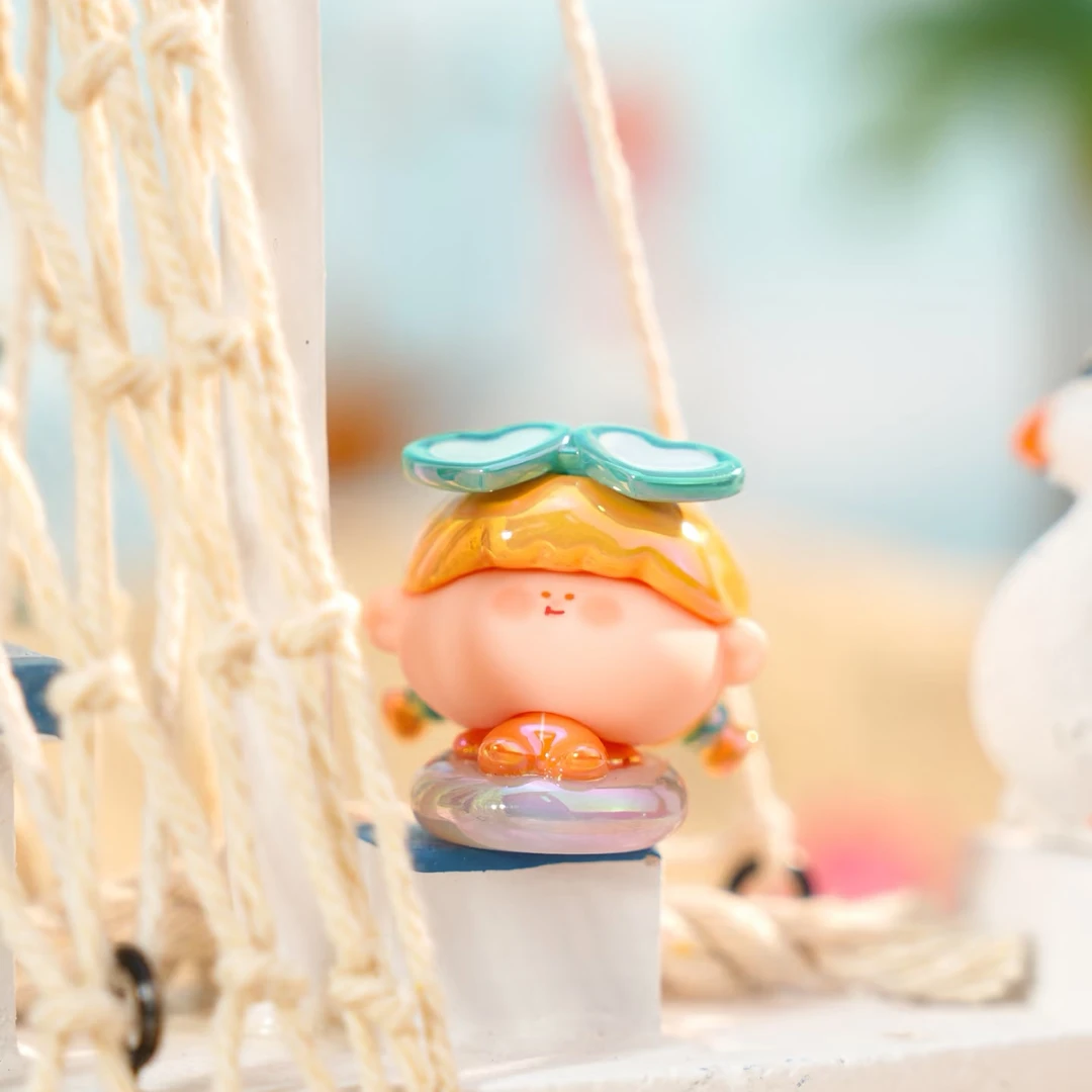 【泳池版】【直播代拆】欧莉莉丝泳池派对盲盒潮玩萌粒