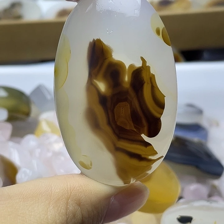 玛瑙/玉髓未镶嵌颈饰