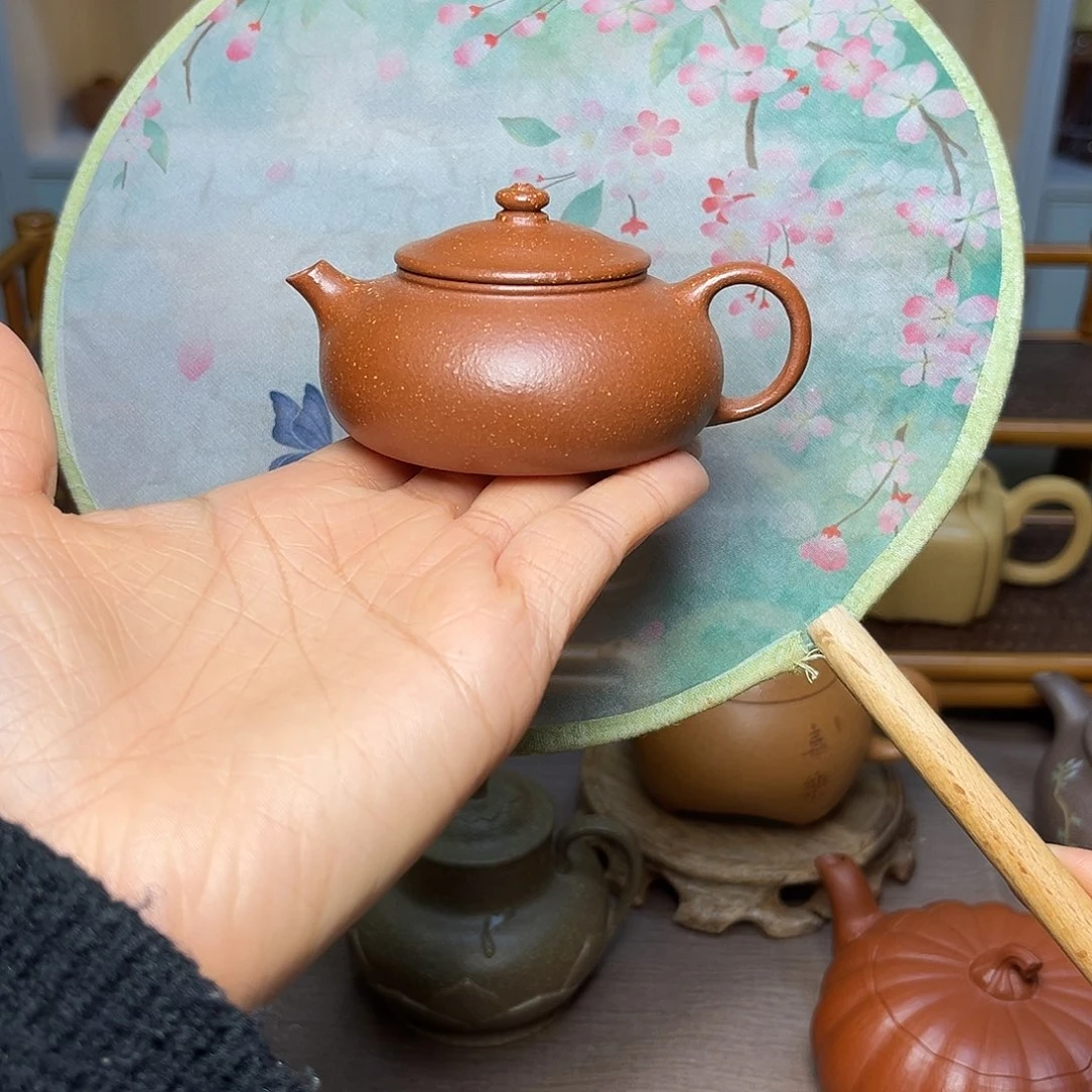 紫砂茶壶开**卫手工制作