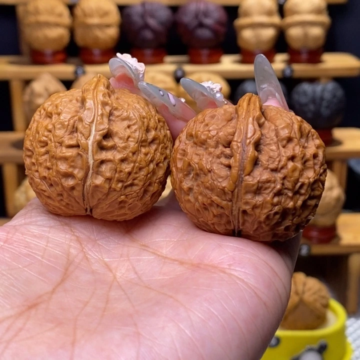 文玩核桃把件老款铁锤47号38尺