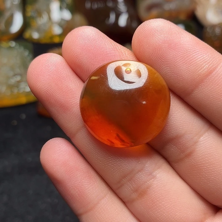 琥珀未镶嵌颈饰168