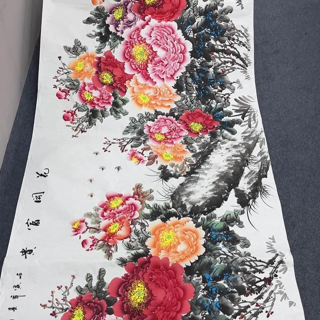 国画宣纸国画纯手绘作品