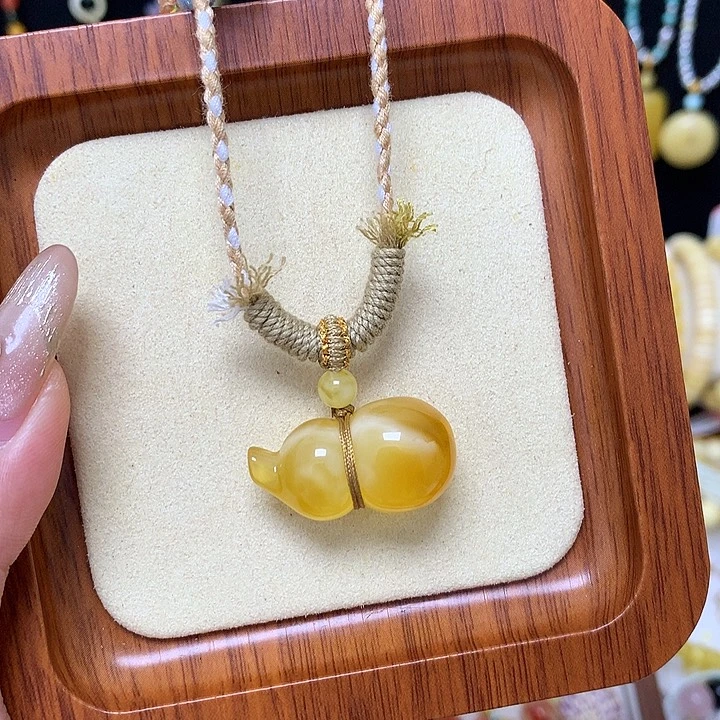 手链蜜蜡未镶嵌蜜蜡吊坠