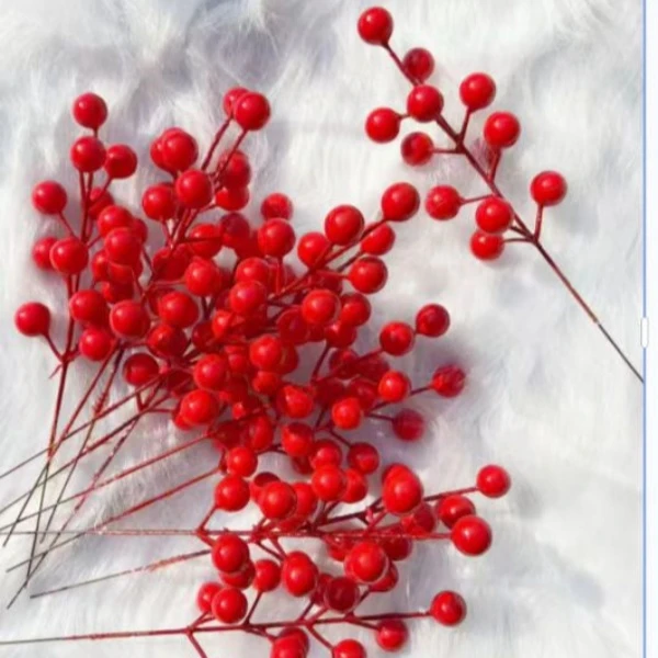 红果发财果手工插花盆景材料假花批发客厅摆放花招财摆件