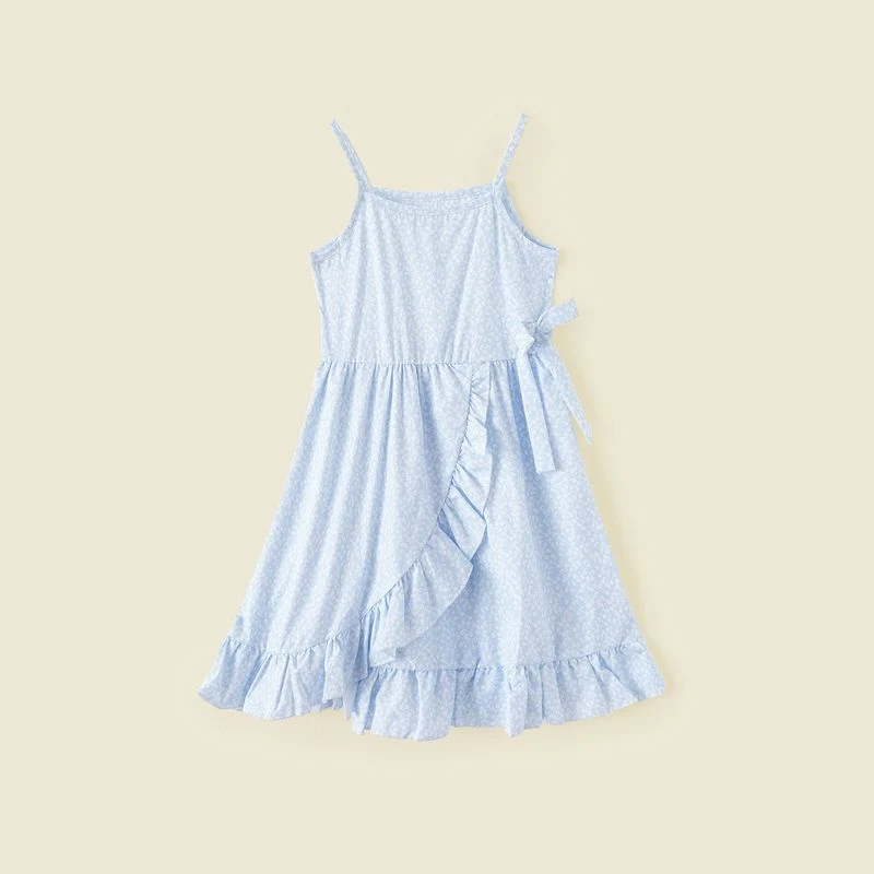 宝宝吊带裙夏装2025新款夏季童装女童公主连衣裙儿童背心HLBT0013
