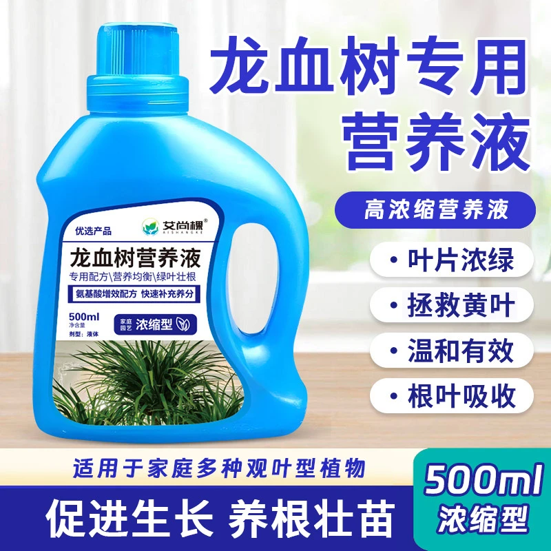 龙血树专用营养液园艺肥料烂根促生根黄叶掉叶通用型套装500ml
