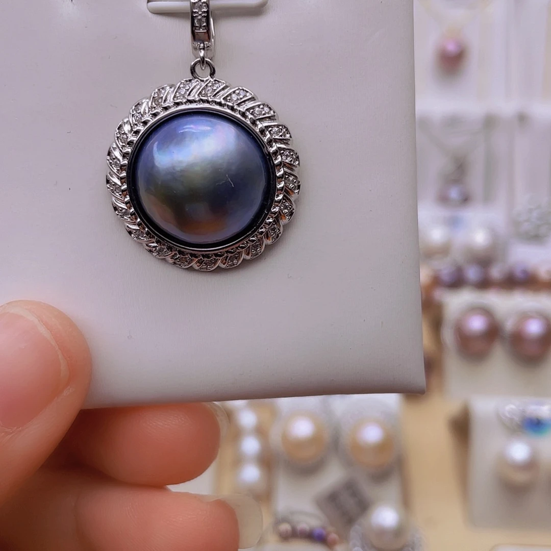 吊坠(赠链)未镶嵌淡水珍珠