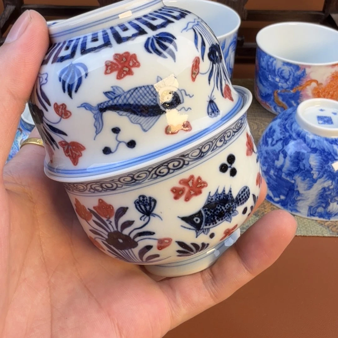 瓷片景德镇瓷器手工手绘