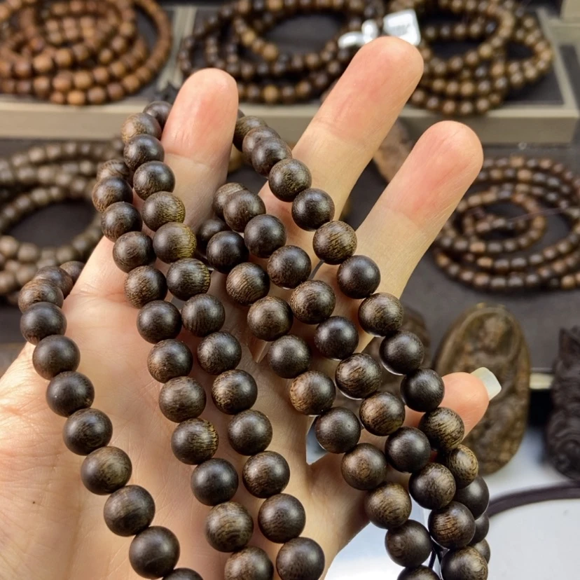 【闪购商品】沉香手串行****士越南白棋