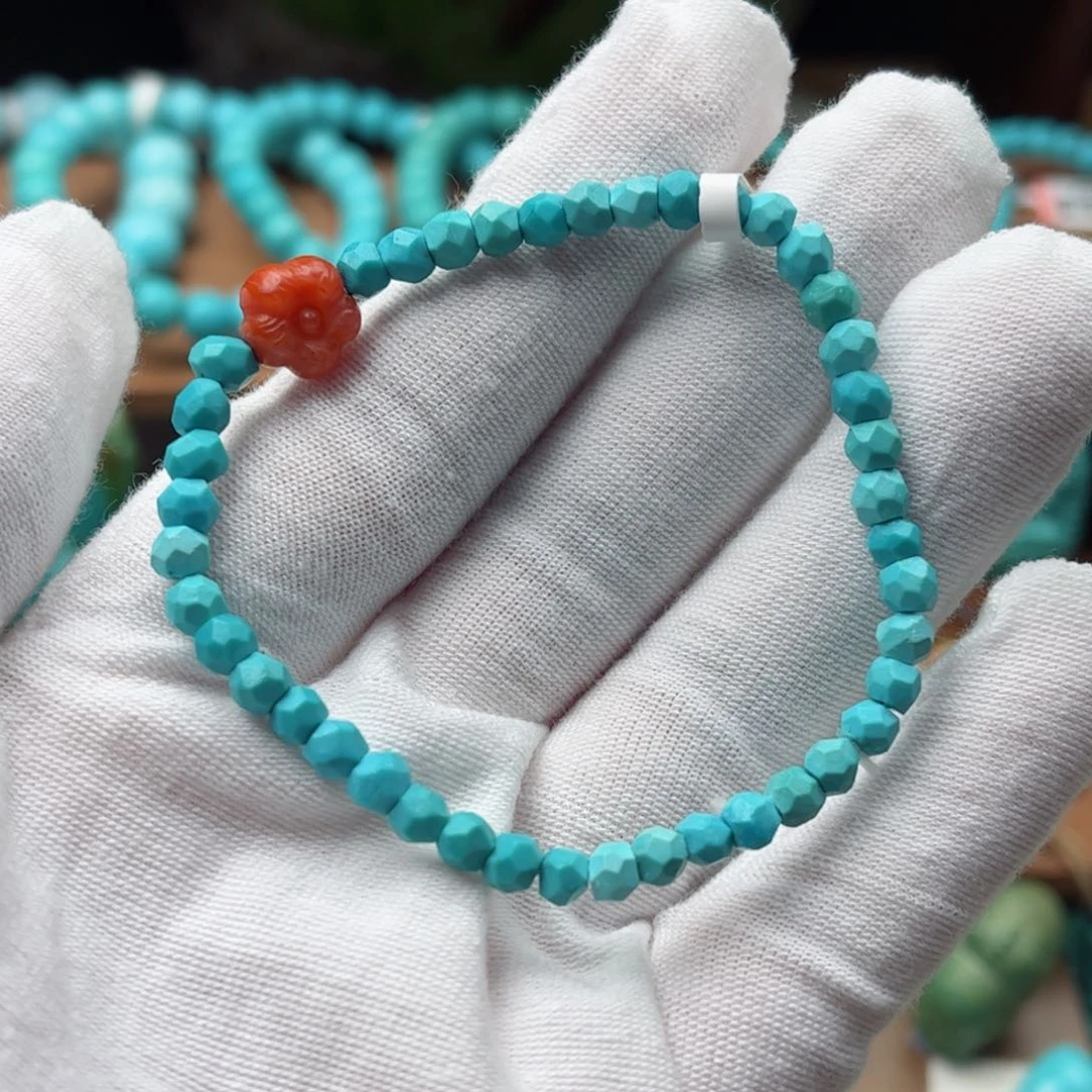 未镶嵌绿松石手串