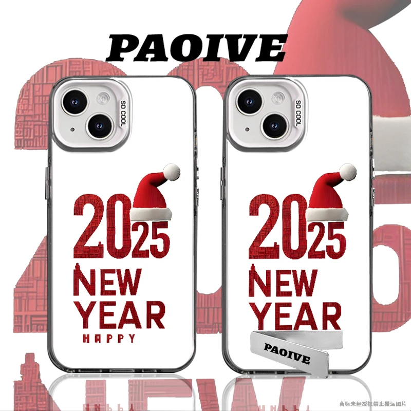 2025适用于创意潮酷小众苹果16华为一加oppo小米手机防摔壳Paoive