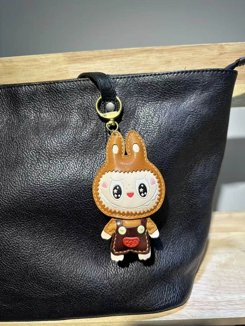 （孤品）古齐皮具头层牛皮包包挂件百搭时尚潮款