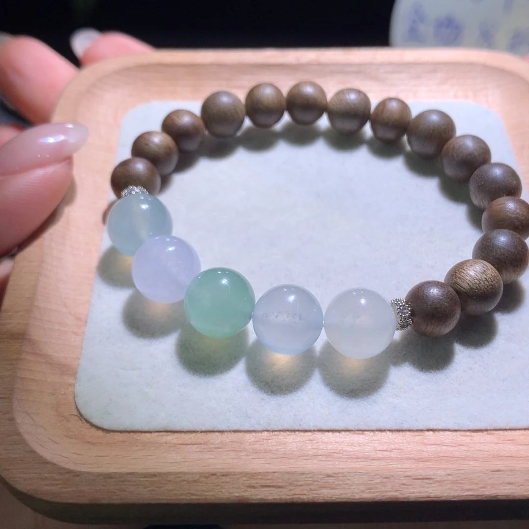 翡翠散珠特价马卡龙卡10