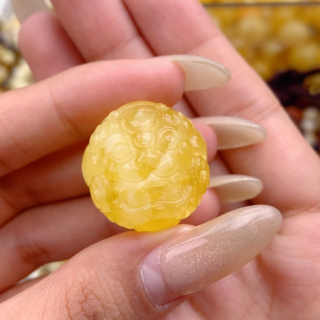 琥珀未镶嵌珠宝奇石24.5