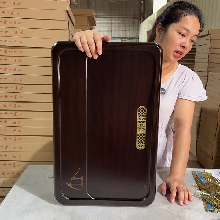 花梨木茶盘55*35尺寸