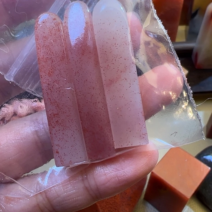 *****寿山石印石三个一组