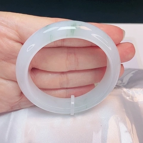 【闪购商品】翡翠手镯未镶嵌正53.5