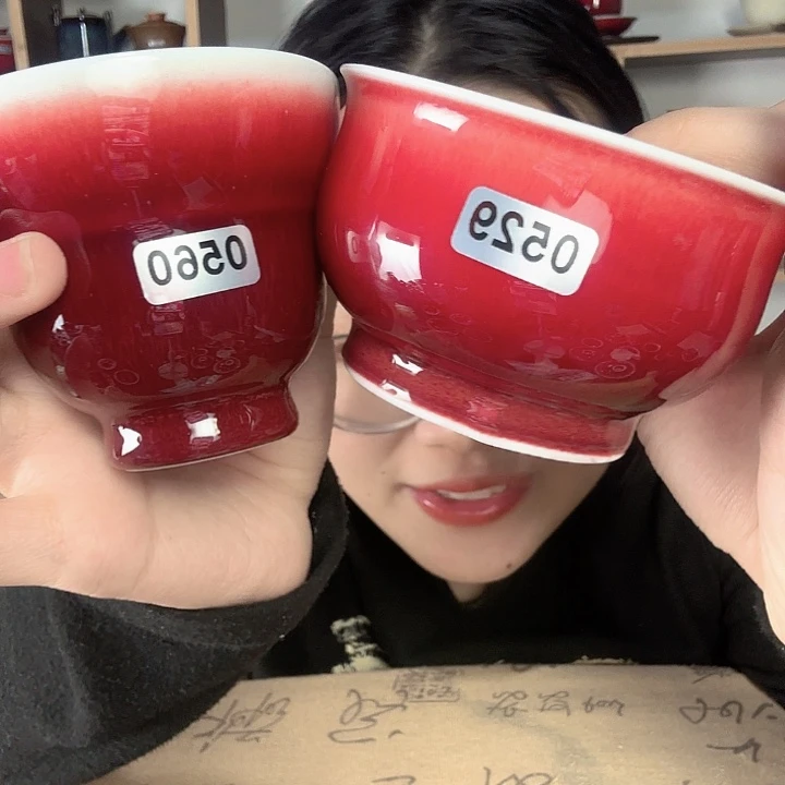 瓷片景德镇郎红陶瓷