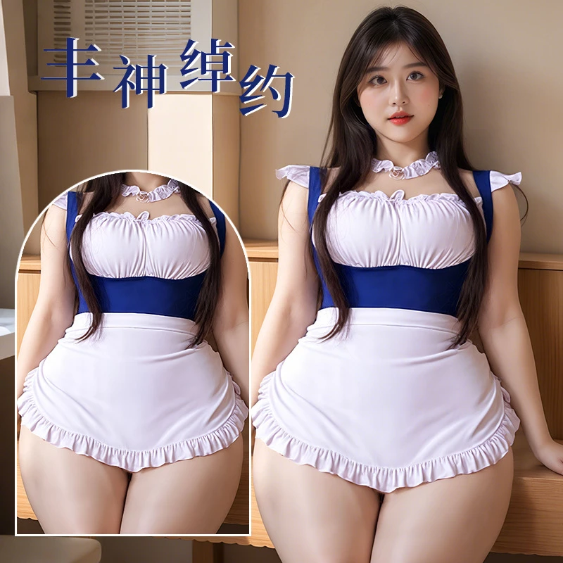 性感花边可爱纯情套装诱惑大码睡衣套装