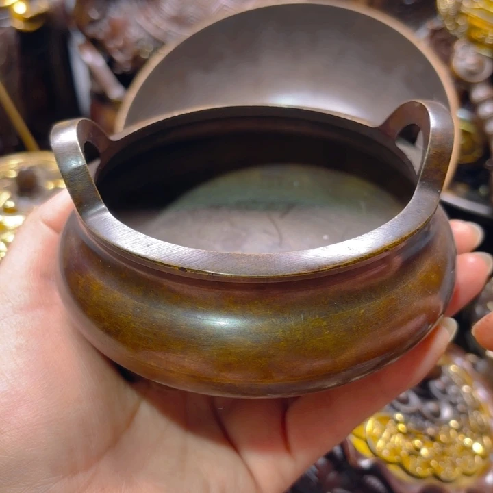 铜器摆件收收藏藏