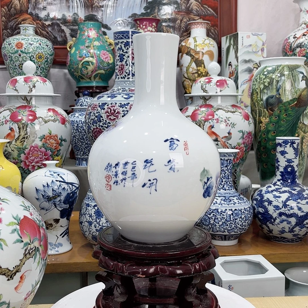 剑***来摆件景德镇的陶瓷