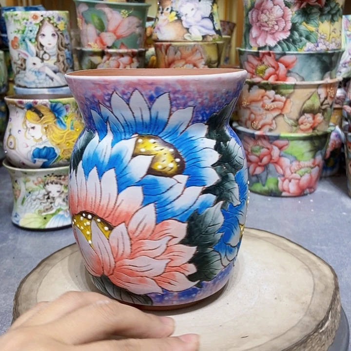 景德镇艺术手绘作品
