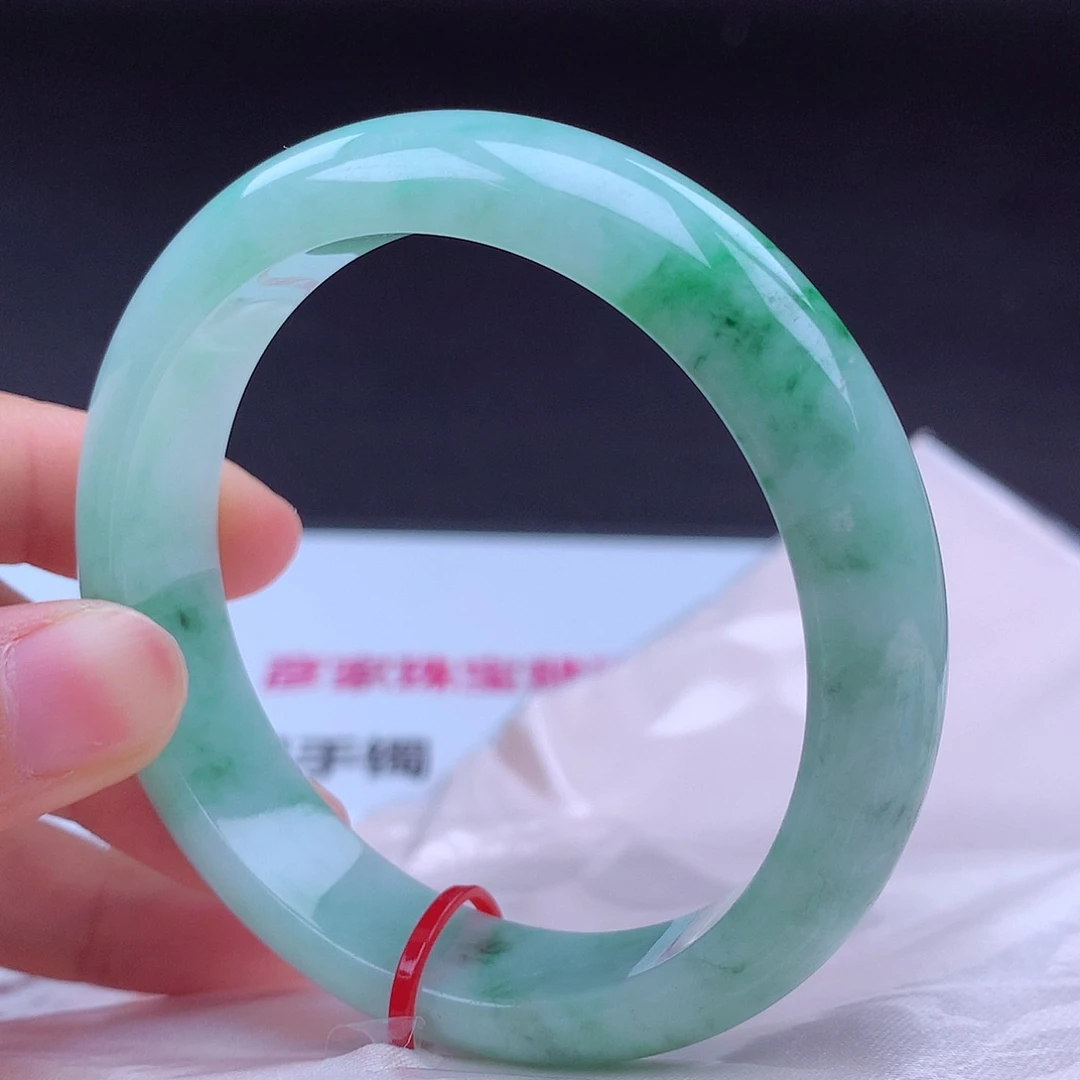 翡翠未镶嵌手镯手镯000784