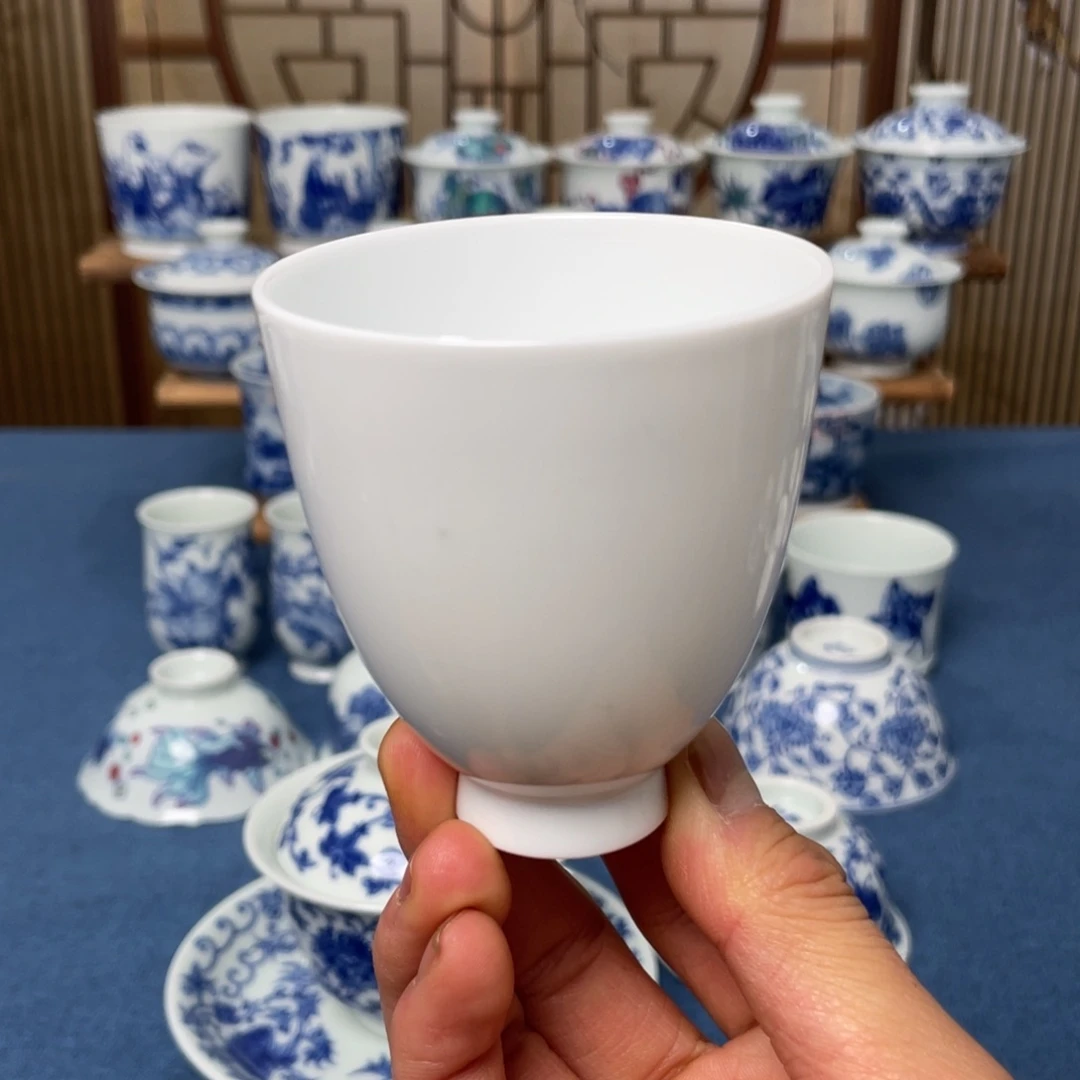 福利款景德镇手工陶瓷公道杯瑕
