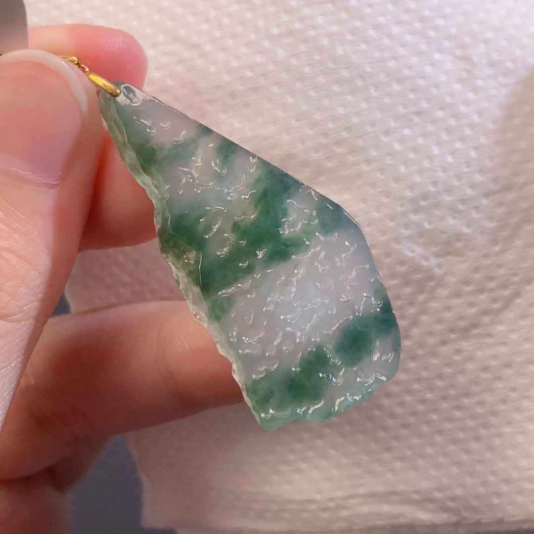 翡翠未镶嵌吊坠(不含链)942