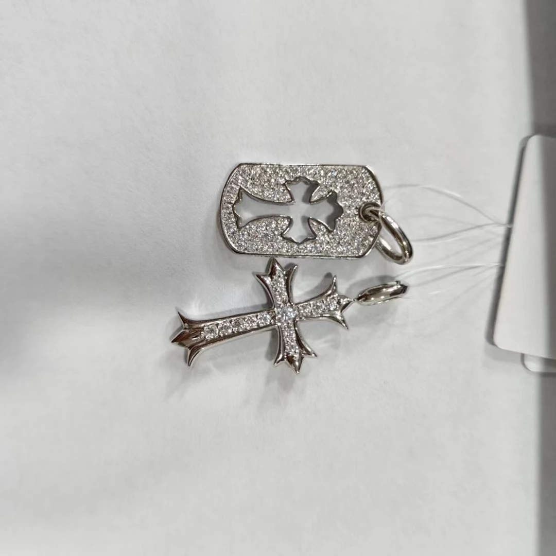 pt950铂金轻奢十字架组合