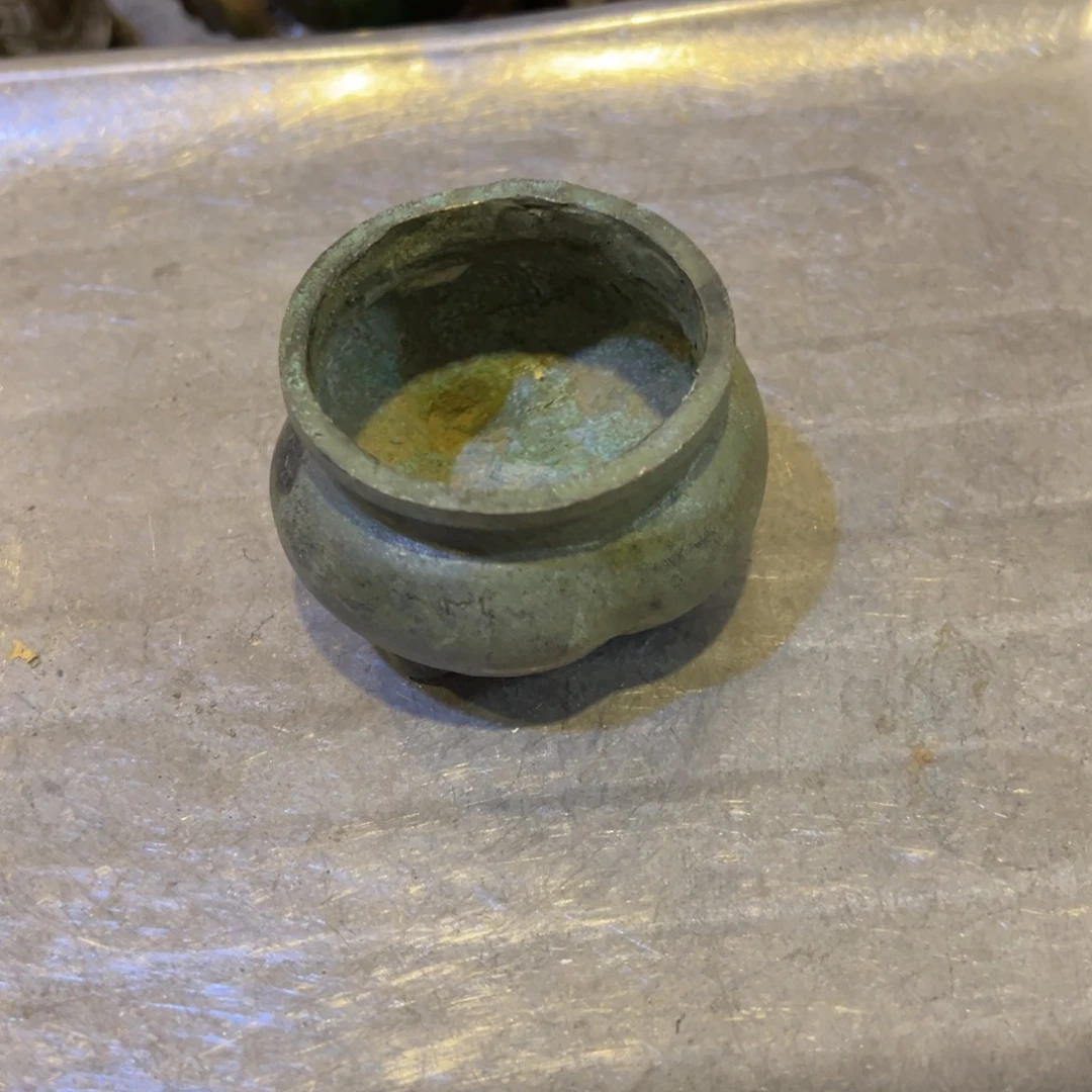 黄铜摆件，文房摆件