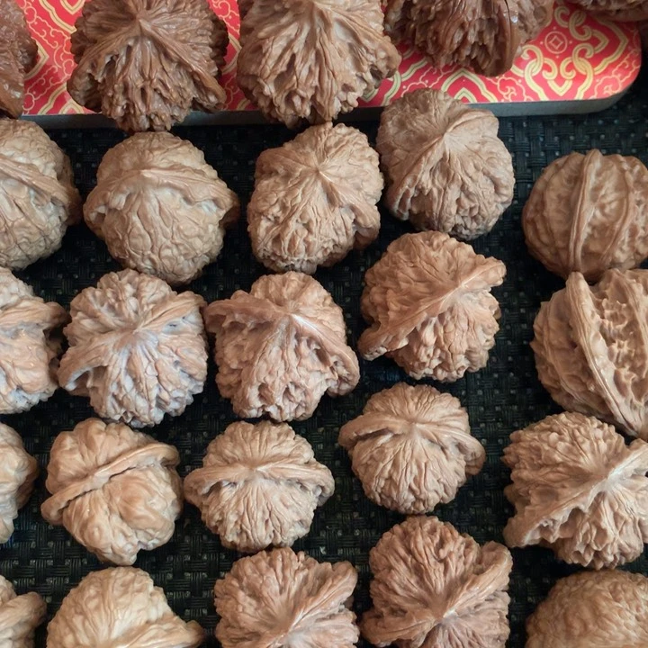 桃核把件苹果园狮子头