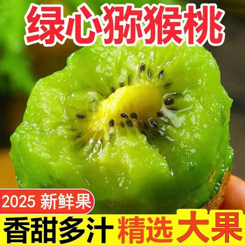【甄选溯源】陕西正宗绿心猕猴桃新鲜现摘当季特大解渴水果奇异果