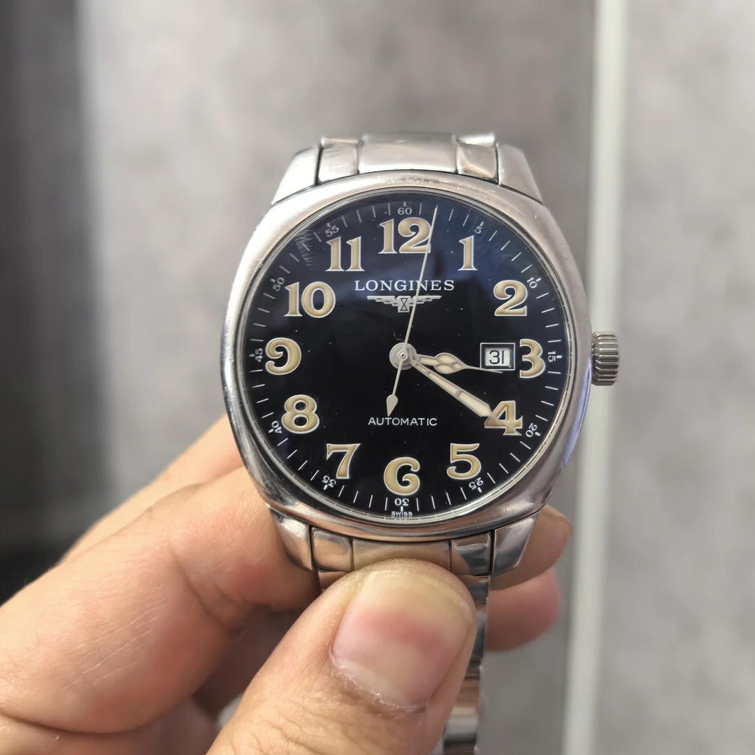 95新 Longines/浪琴 亚虎/浪琴/经典复刻系列/机械男表