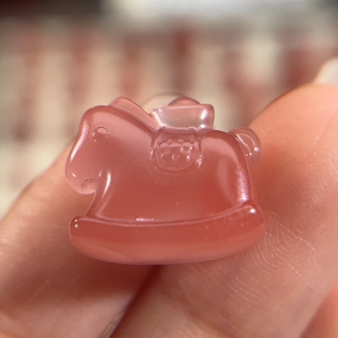 南红玛瑙未镶嵌马上要钱 15.8x13.4mm 不退换