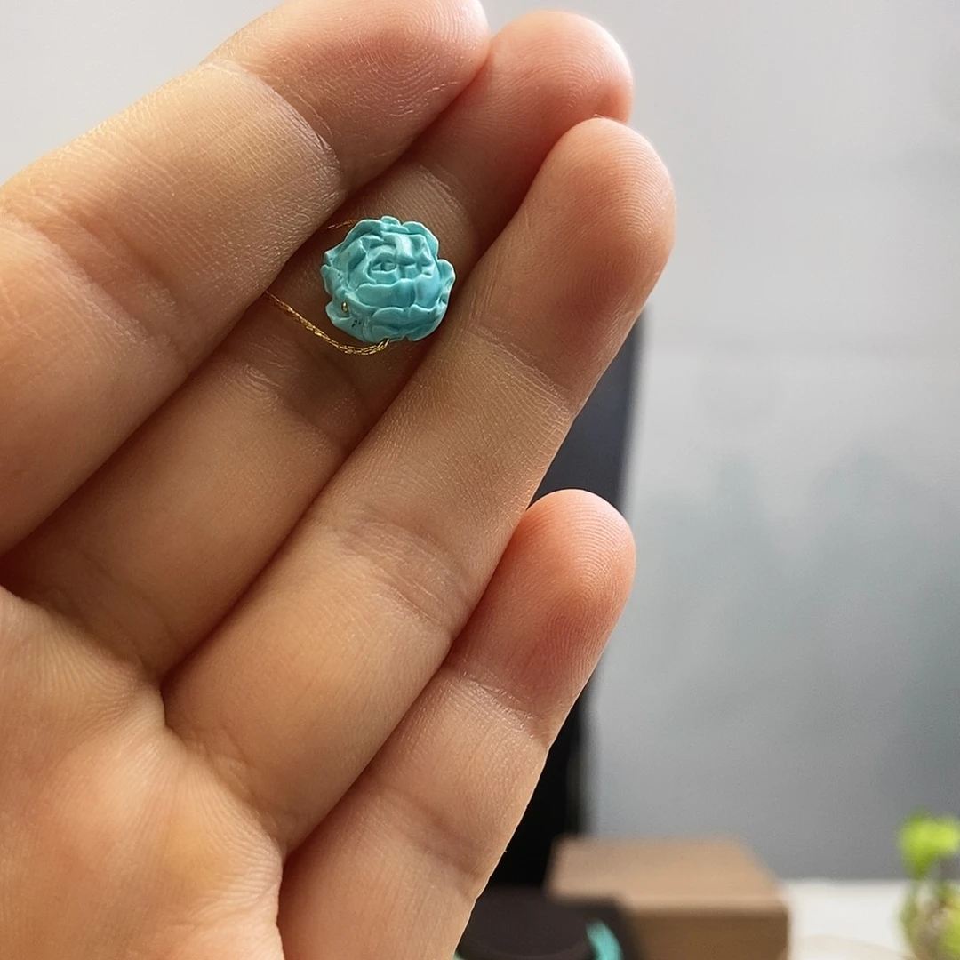 未镶嵌绿松石珠宝奇石