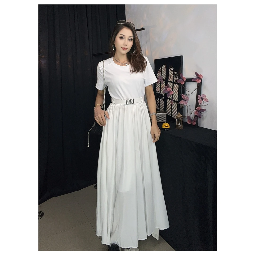 6012【娜扎】休闲时尚气质通勤日常减龄显瘦女装连衣裙