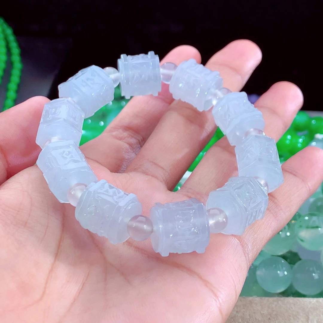 未镶嵌手串翡翠翡翠