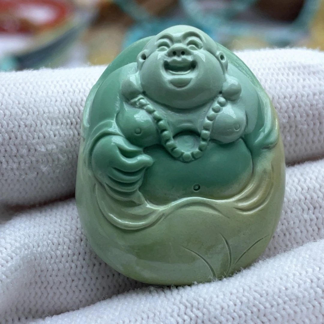 饭***香未镶嵌绿松石珠宝奇石